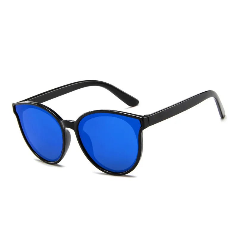 Colorful Concave: Vintage Round Sunglasses for Kids - The Little Big Store