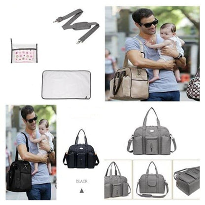 Colorland Large Capacity Baby Diaper Bag: The Ultimate Mommy Backpack - The Little Big Store