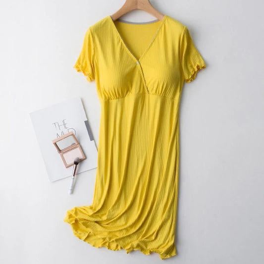 Comfort & Style: Modal Maternity Nightwear - The Little Big Store