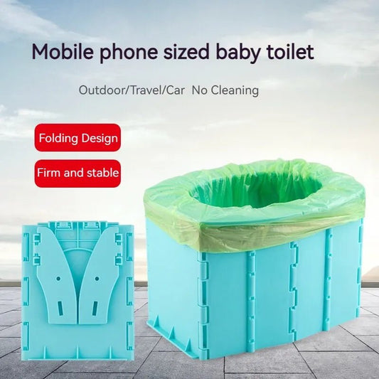 Convenient On-the-Go Potty Solution: Child Kids Folding Toilet Seat 🚽🌟 - The Little Big Store