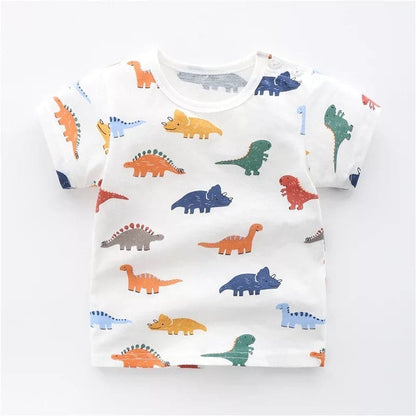 Cotton Candy Comfort: Kids' Essential Cotton T-Shirt for Everyday Play and Style! - The Little Big Store