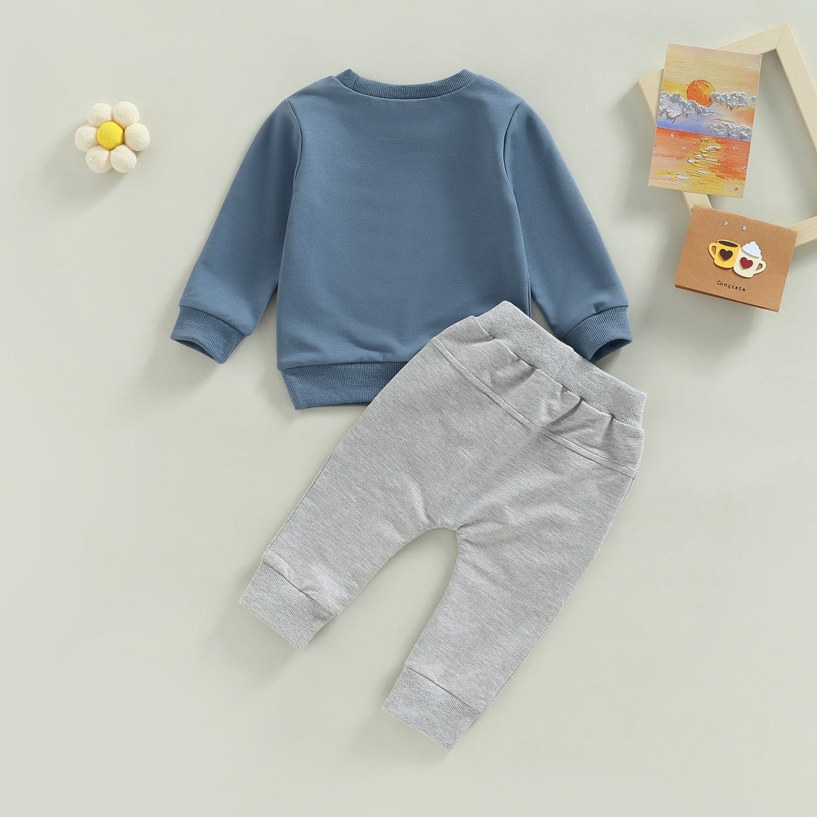 Cottony Comfort: Adorable Baby Cotton Blend Clothes Set - The Little Big Store