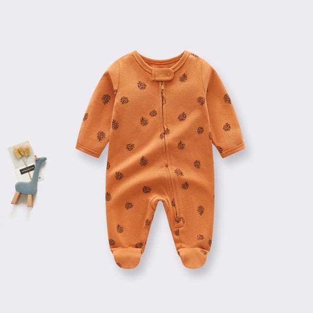 Cozy Dreams: Newborn Baby Knitted Footie Jumpsuit - The Little Big Store