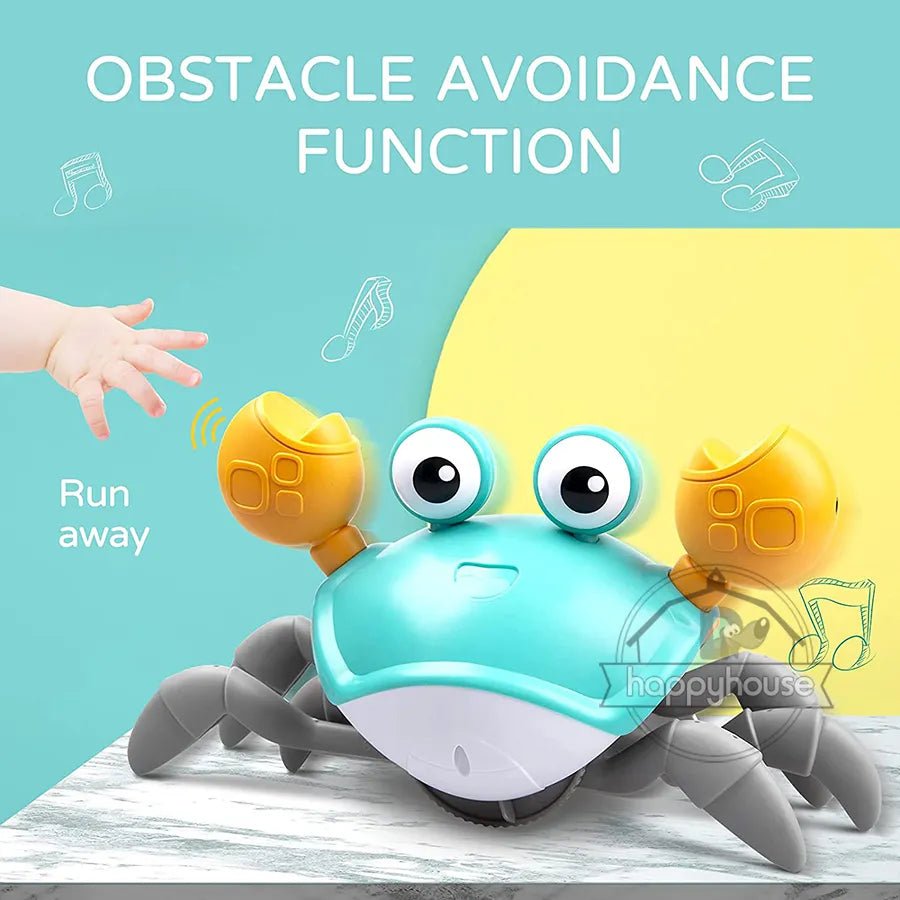 Crawl & Play™: Oceanic Adventures with Crawling Crab Baby Toys!
