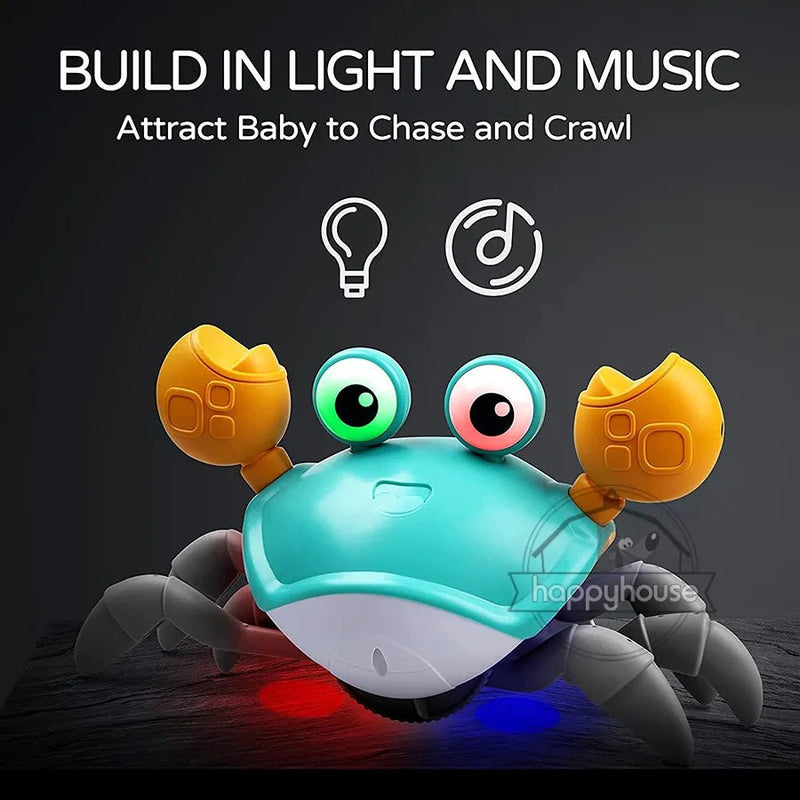 Crawl & Play™: Oceanic Adventures with Crawling Crab Baby Toys!