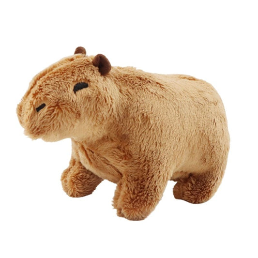 Cuddle Up with our Fluffy Capybara Plush Toy - The Little Big Store
