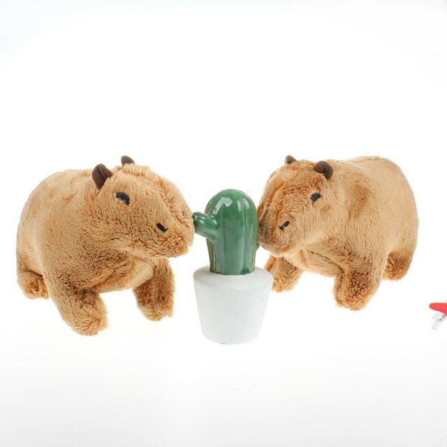 Cuddle Up with our Fluffy Capybara Plush Toy