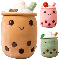 Cuddle Sip™: Adorable Boba Milk Tea Plushie for Huggable Happiness! - The Little Big Store