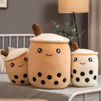 Cuddle Sip™: Adorable Boba Milk Tea Plushie for Huggable Happiness! - The Little Big Store