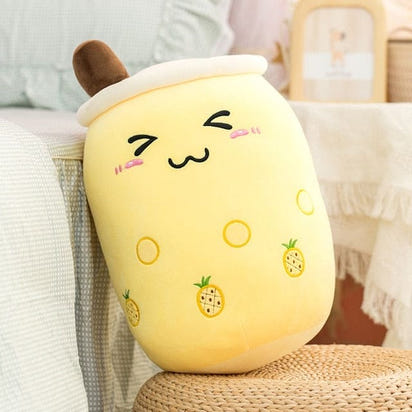 Cuddle Sip™: Adorable Boba Milk Tea Plushie for Huggable Happiness! - The Little Big Store