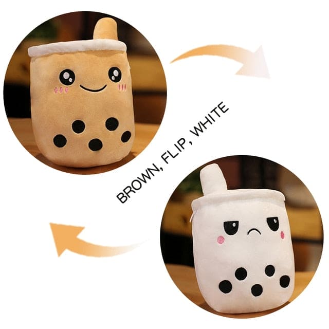 Cuddle Sip™: Adorable Boba Milk Tea Plushie for Huggable Happiness! - The Little Big Store