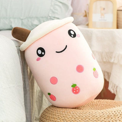 Cuddle Sip™: Adorable Boba Milk Tea Plushie for Huggable Happiness! - The Little Big Store