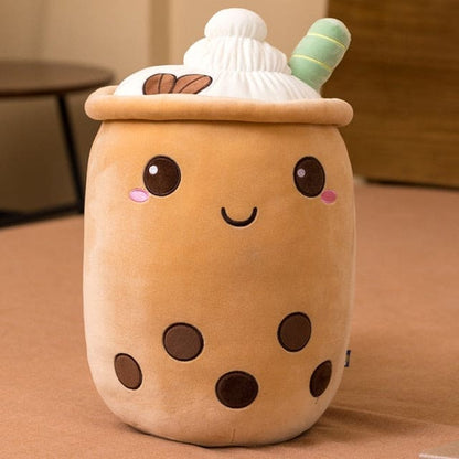 Cuddle Sip™: Adorable Boba Milk Tea Plushie for Huggable Happiness! - The Little Big Store
