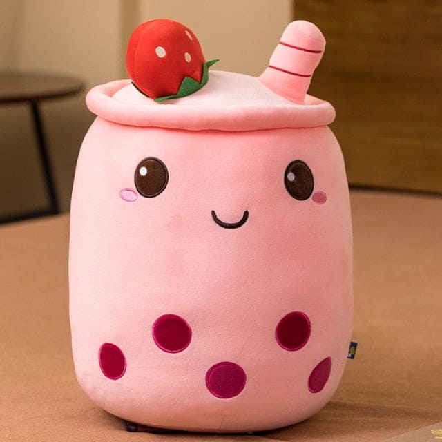 Cuddle Sip™: Adorable Boba Milk Tea Plushie for Huggable Happiness! - The Little Big Store