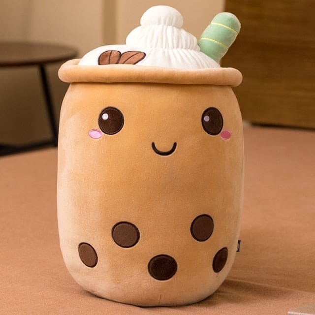 Cuddle Sip™: Adorable Boba Milk Tea Plushie for Huggable Happiness! - The Little Big Store