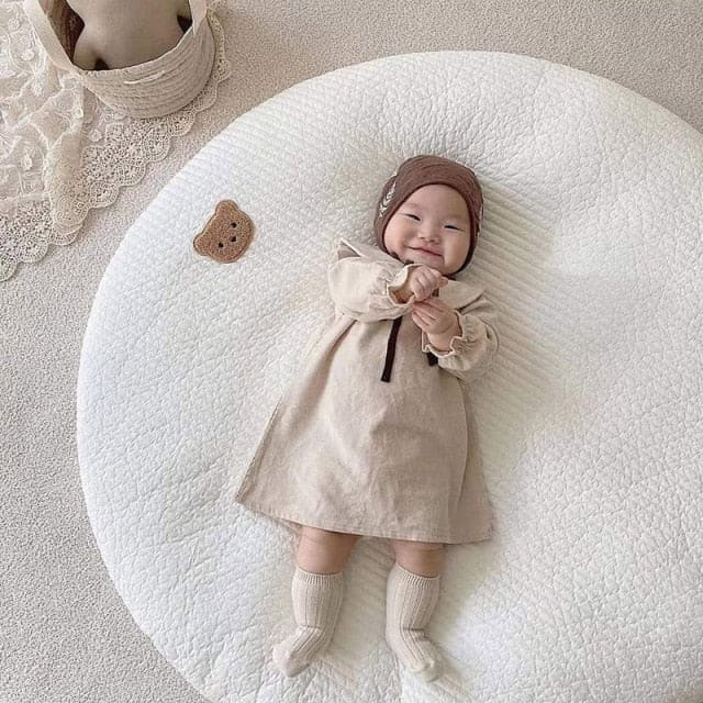 CuddleBears™: Embroidered Baby Mat for Snuggly Play - The Little Big Store