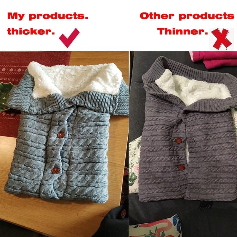 Cuddly Comfort: Winter Warmth for Your Newborn in our Cozy Sleeping Bag! - The Little Big Store