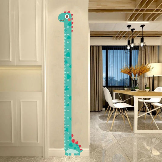 Magical Growth Chart Stickers – Unicorn, Dinosaur & Giraffe Wall Ruler for Kids Room & Kindergarten Decor - The Little Big Store