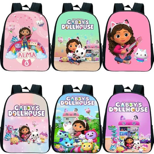 Cute Gabby's Dollhouse Backpack: Where Fun Meets Functionality for Kids! - The Little Big Store