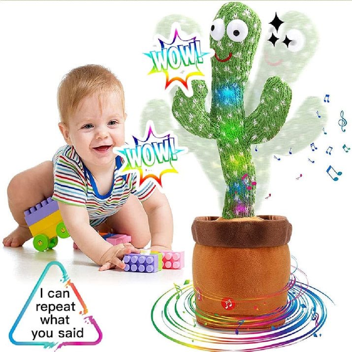 🌵 Dancing and Talking Cactus Toy - The Little Big Store