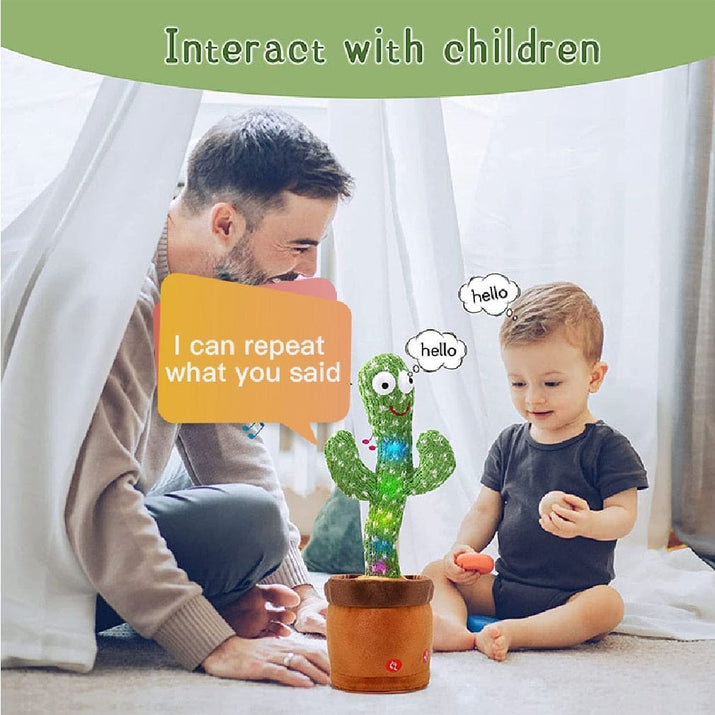 🌵 Dancing and Talking Cactus Toy - The Little Big Store