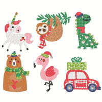 Dazzle with Diamonds: 5D Diamond Painting Stickers for Sparkling Creativity - The Little Big Store