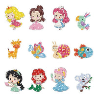 Dazzle with Diamonds: 5D Diamond Painting Stickers for Sparkling Creativity - The Little Big Store