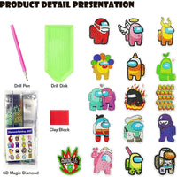 Dazzle with Diamonds: 5D Diamond Painting Stickers for Sparkling Creativity - The Little Big Store