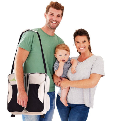 Diaper Bag 3-In-1 Portable Multifunctional Baby Backpack with Changing Pad - The Little Big Store