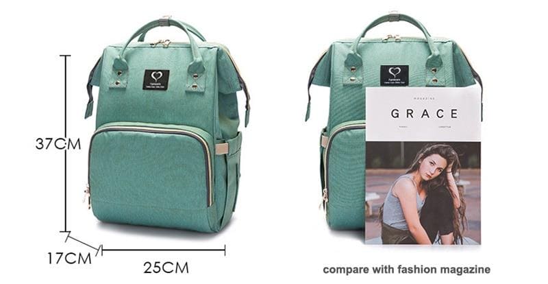 Diaper Bag Nappy Bag Waterproof Mom Maternity Travel Backpack Designer
