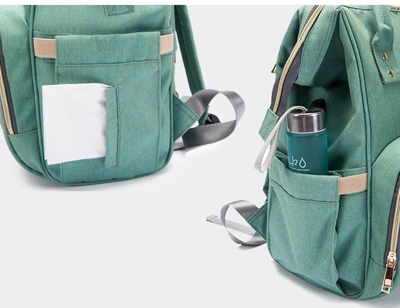 Diaper Bag USB Large Capacity Nappy Bag Waterproof Maternity Travel - The Little Big Store