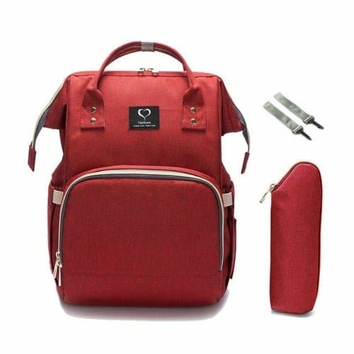 Diaper Bag USB Large Capacity Nappy Bag Waterproof Maternity Travel - The Little Big Store