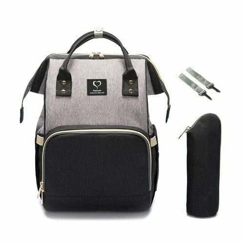 Diaper Bag USB Large Capacity Nappy Bag Waterproof Maternity Travel - The Little Big Store