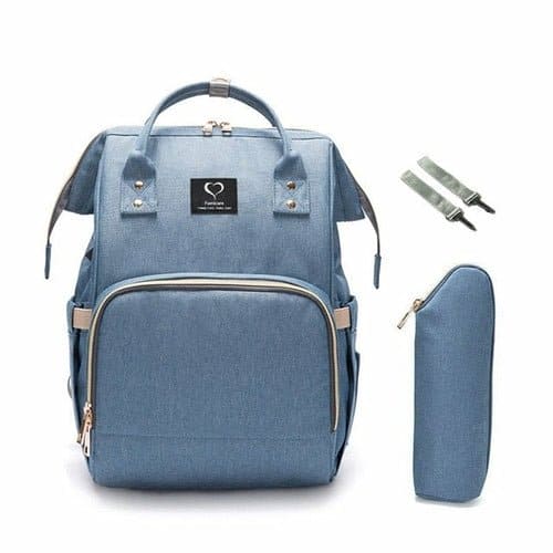 Diaper Bag USB Large Capacity Nappy Bag Waterproof Maternity Travel - The Little Big Store