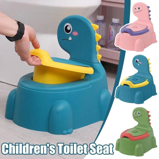 Dino Potty Pal: Cartoon Dinosaur Toilet Training Seat for Boys & Girls! - The Little Big Store