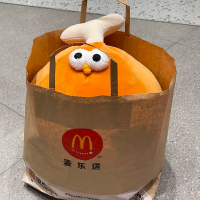 Dundun Doodle 🐔✨ Birthday Bliss Plush Doll - The Senior Snoozer for Girls! 🎁🧸 Perfect Stuffed Companion for Endless Cuddles and Cheerful Dreams! 🌈👧 - The Little Big Store