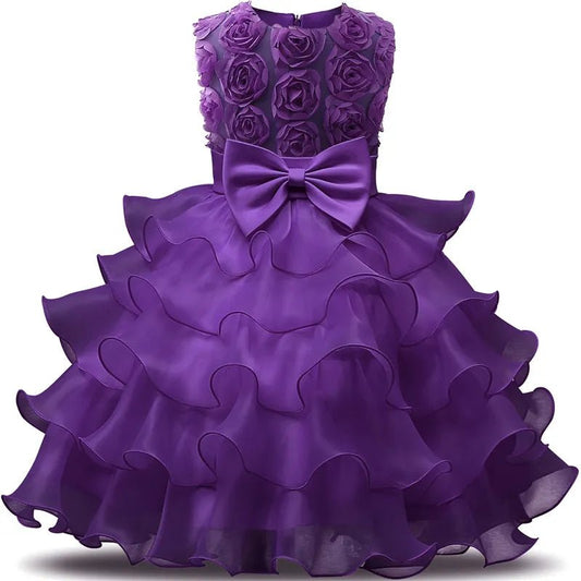 👧✨ Elegant Princess Perfection: Luxury Lace Tutu Dress for Little Fashionistas! ✨🌸 - The Little Big Store
