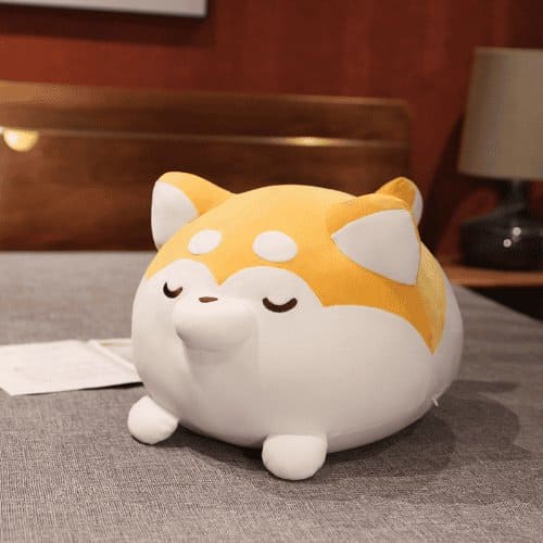 Dreamy Shiba Snuggles™: Cute Sleepy Shiba Inu Doll - The Little Big Store