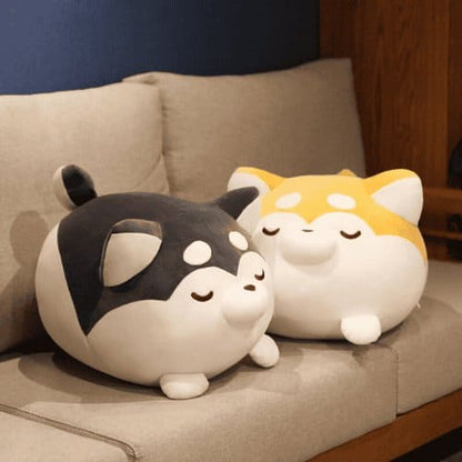 Dreamy Shiba Snuggles™: Cute Sleepy Shiba Inu Doll - The Little Big Store