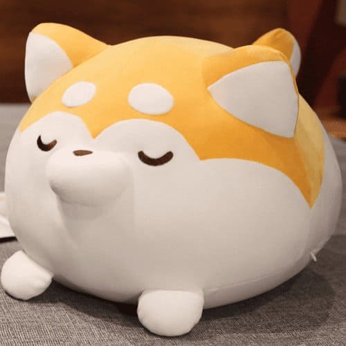 Dreamy Shiba Snuggles™: Cute Sleepy Shiba Inu Doll - The Little Big Store