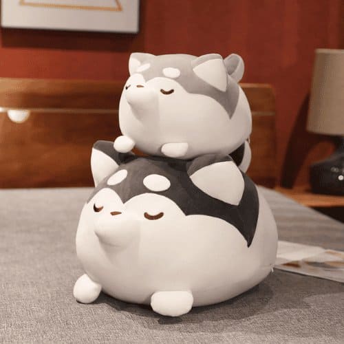 Dreamy Shiba Snuggles™: Cute Sleepy Shiba Inu Doll - The Little Big Store