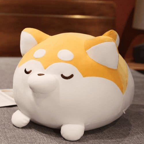 Dreamy Shiba Snuggles™: Cute Sleepy Shiba Inu Doll - The Little Big Store