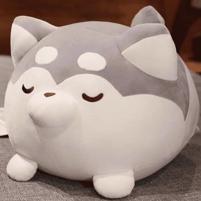 Dreamy Shiba Snuggles™: Cute Sleepy Shiba Inu Doll - The Little Big Store