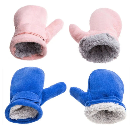 🧤 Embrace Winter Magic with our Toddler Winter Mittens! Adorable and Easy-on for Cozy Little Hands! ❄️👶🧡 - The Little Big Store