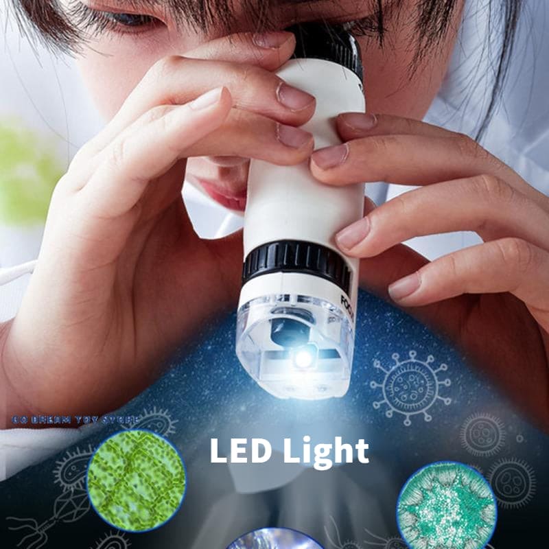 CurioScope™: Discover the Hidden Wonders with Our Kids' Microscope Kit! - The Little Big Store