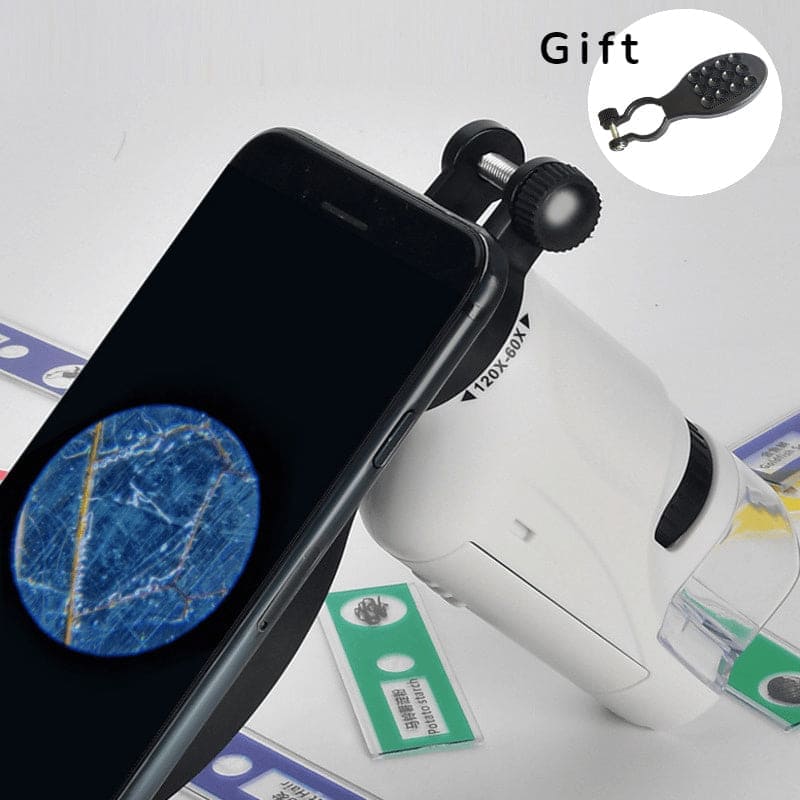 CurioScope™: Discover the Hidden Wonders with Our Kids' Microscope Kit! - The Little Big Store