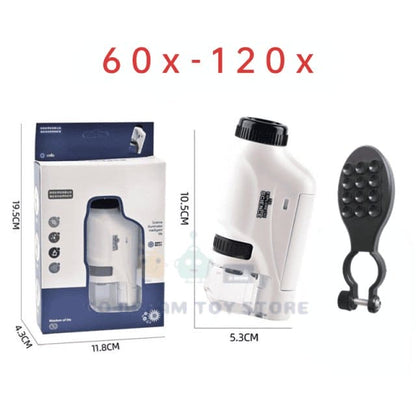 CurioScope™: Discover the Hidden Wonders with Our Kids' Microscope Kit! - The Little Big Store