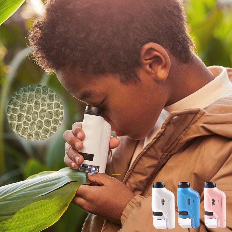 CurioScope™: Discover the Hidden Wonders with Our Kids' Microscope Kit! - The Little Big Store