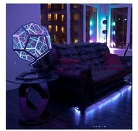 Infinity Glow: Creative Dodecahedron Galaxy Projector Night Light - The Little Big Store