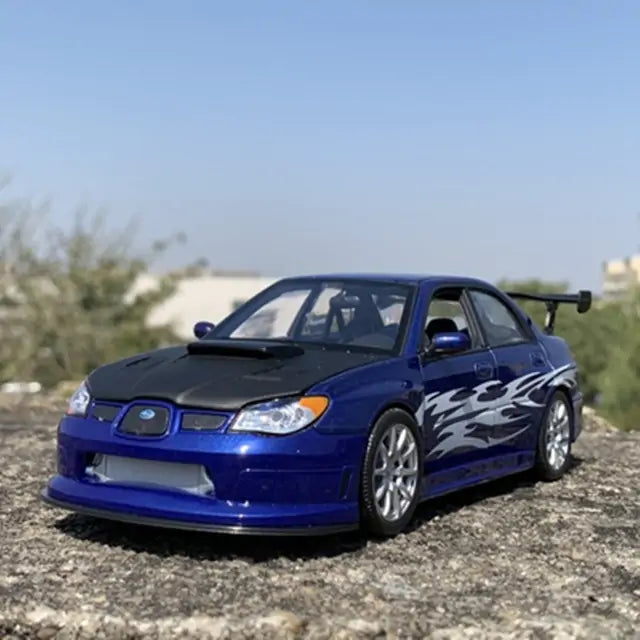 Subaru Impreza Performance Racing Car Model - The Little Big Store